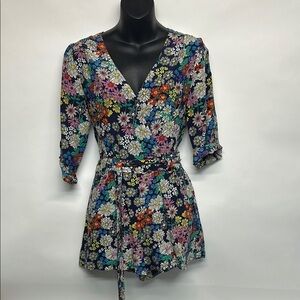 Yumi Kim Floral Jumpsuit - Multicolor